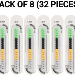 Sanvi Traders 32 Pieces Mobile Charging & Earphones Wire Cable Protector ( Multicolor) Cable Protector-image-27