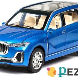 1:24 scale BMW X7 Model Car Toy Pull Back Toy car with Sound and Light for Kids-9