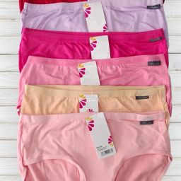 Pack of 6 Women Hipster Multicolor Panty-image-37