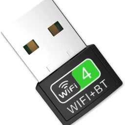 VOOCME 2 in 1 USB Bluetooth & WiFi Wireless Adapter Bt 4.2 150Mbps WiFi Dongle Network Card WiFi Receiver Bluetooth Transmitter for PC, Laptop, Desktop. Bluetooth-0