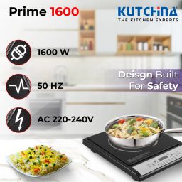 kutchina 1600 W Induction Cooktop Push Button image 2