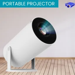 SACRO Mini HD Projector for Home 4KSupport With Built-in App Netflix/Prime/YouTubeD278 (4500 lm / 1 Speaker / Wireless / Remote Controller) Portable Projector-image-46