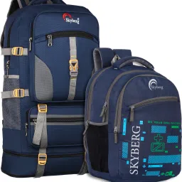 60L Rucksack with 30L Backpack - Curve Water-Resistant Hiking & Travel (Unisex) Rucksack - 60 L-image-59