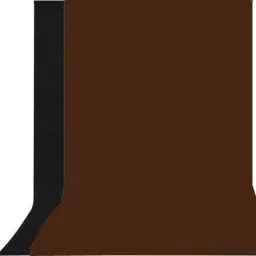 Stookin 8ft X 12ft Non-Transparent 2-in-1 Photography Backdrop Background Chromakey, 2 Colors in Single Backdrop (Black & Brown) Reflector-image-23