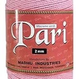 Dori Thread | 2mm Twisted (3Ply) | Bubble Gum Pink | 350-400 Metres | 1kg Spool-image-79