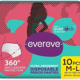 Disposal Period Panties, M-L 10's Pack,0% Leaks Protection For Women & Girls Pantyliner-image-15