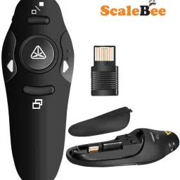 SCALEBEE 2.4GHz Wireless USB Presenter PowerPoint Remote PPT Clicker for Presentation Presenter Remote Presenter image 2