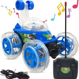 BEN-10 Rechargeable- Remote Control 360 Degree Rotating Stunt CAR for Kids B4-image-81