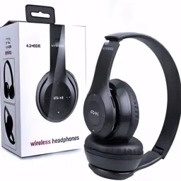 Sleek Bluetooth Headset with Mic for Convenient Audio & Communication._UW Bluetooth & Wired Headset-image-62