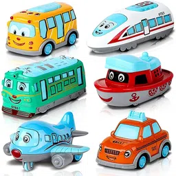 skbd Q Metal CarDie-Cast Q Set of 6 Metal Car Team-picture-7