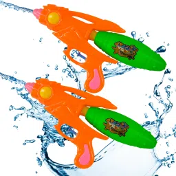 High Pressure Water Toy Gun Holi Pichkari For Kids Pack of 2 Water Gun-37