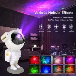 bletilla Astronaut Star Galaxy Projector with Remote Control - 360° Adjustable Table Lamp image 2