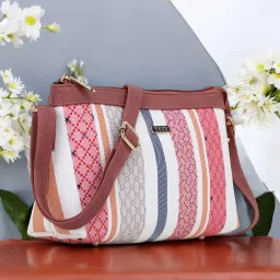Pink Women Sling Bag - Medium ChecksSlingBag-image-36