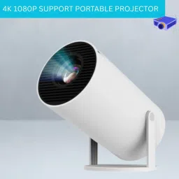 Guggu Mini HD Projector for Home 4KSupport With Built-in App Netflix/Prime/YouTubeH158 (4500 lm / 1 Speaker / Wireless / Remote Controller) Portable Projector-14