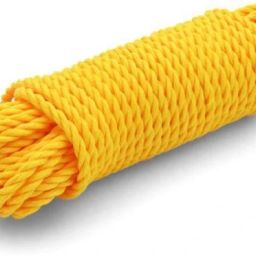 Rope for Cloth Drying Nylon Rope/Outdoor Washing Clothes Drying Rassi Multicolor-5