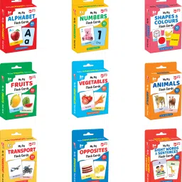 Big Flash Cards for Kids (All-in-One Bundle of 9) - 288 Learning Cards-16