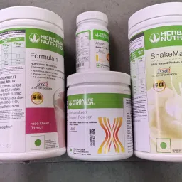F1 SHAKE MIX ROSEKHEER,PROTEIN 200GM LEMON AFRESH AND SHAKEMATE POWDER COMBO ROSEKHEER, LEMON Powder-image-99