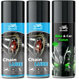 weyride Bike Chain Lubricant Spray and Bike Shiner For Bike Wa_b7 & Bicycle Chain Lubricant Shiner & Protects Chain Oil (150ml Each) Chain Oil-picture-45