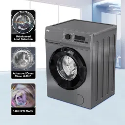 godrej 7 kg Fully Automatic Front Load with In-built Heater Silver image 5