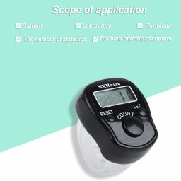 ummah needs Led Light Hand Tally Counter Size Standard Digital Tally Counter image 3