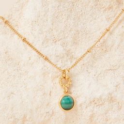 Accessorize London 14K Gold Plated Z Heirloom T-bar Chain Necklace-29
