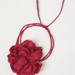 DEPANO Satin Flower Chokers-27