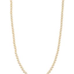 Silvermerc Designs Silver Pearls Studded Necklace-42