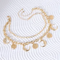 JOKER & WITCH Gold-Plated Elenora Statement Necklace-96