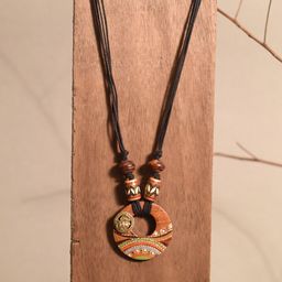 AAKRITI ART CREATIONS Unisex Brass-Plated Beaded Necklace-picture-31