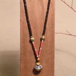 AAKRITI ART CREATIONS Brass Plated Statement Necklace-50