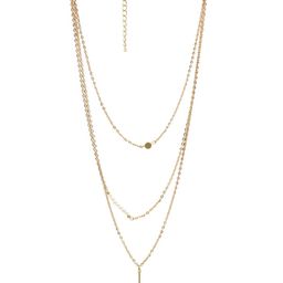 JOKER & WITCH Gold-Toned & White Gold-Plated Layered Necklace-image-97