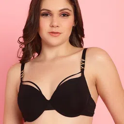 PrettyCat Half Coverage Lightly Padded Push-Up Bra- All Day Comfort-7