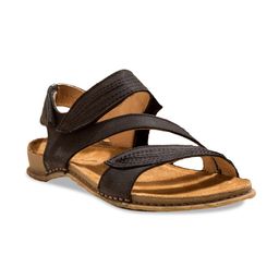 El Naturalista Strappy Leather Open Toe Flats-1