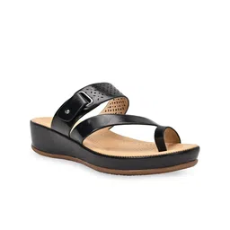Rocia One Toe Flats with Laser Cuts-picture-38
