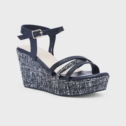 Sole To Soul Women Wedge Sandals with Buckles-15