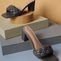 SCENTRA Grey Block Pumps-picture-20