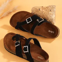 Lavie Women One Toe Flats with Buckles-image-74