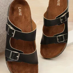 Lavie Women Open Toe Flats with Buckles-6