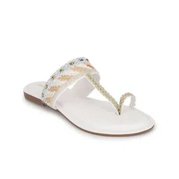 Anouk Women Ethnic - Embellished One Toe Flats-image-96