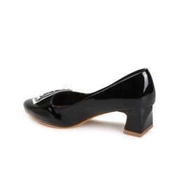 Mast & Harbour Embellished Pointed Toe Block Pumps image 3