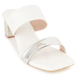 HEELSNFEELS Strappy Open Toe Block Heels image 2