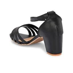 KARADDI Open Toe Block Heels image 5