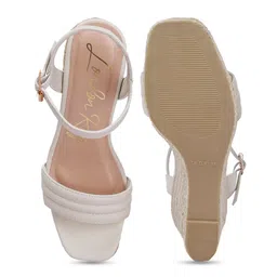 London Rag Open Toe Wedge Heels image 4