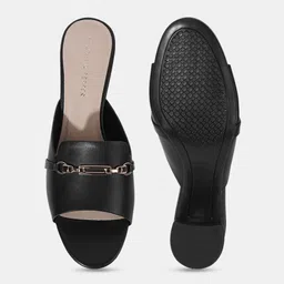 LEMON & PEPPER Open Toe Block Heels image 4