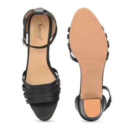 KARADDI Open Toe Block Heels image 2