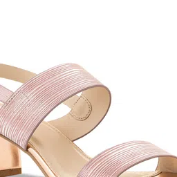 Khadims Open Toe Block Heels With Backstrap image 3