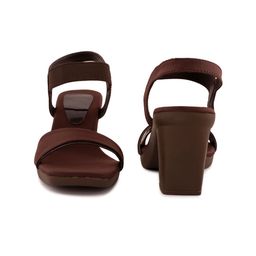 DEAS Square Toe Block Heels With Backstrap image 2