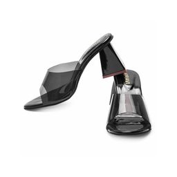 KIRAVI Open Toe Block Heels image 3