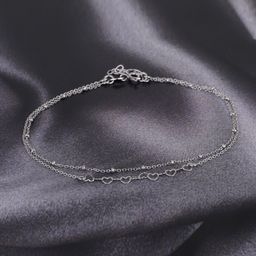 VANBELLE 925 Sterling Silver Layered Anklet-58