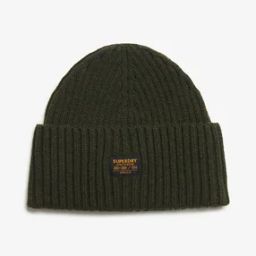 Men Ribbed Workwear-Knit Beanie-image-77